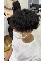 ポート 浦和(PORT)&nbsp;波巻きスパイラルパーマツイストスパイラルパーマメンズマッシュ