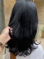 アース 高円寺店(HAIR & MAKE EARTH)&nbsp;暗めブルーブラック！