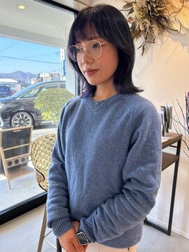 イト(itO.) 韓国風顔周りレイヤー　インナーカラー