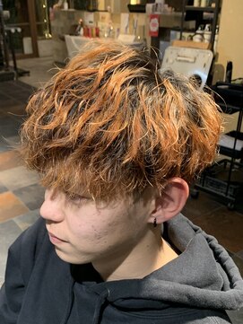 リー 東三国(Lee) 【Lee 東三国】谷辻Style＊ブリーチ履歴にスパイラルパーマ