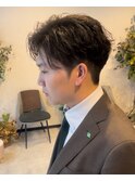 「Kou(コウ)」#大人ハーフバックパーマ