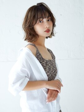 ラフィスヘアー アーツ 吉祥寺店(La fith hair arts) 【La fith】くびれボブ×シアーグレージュ