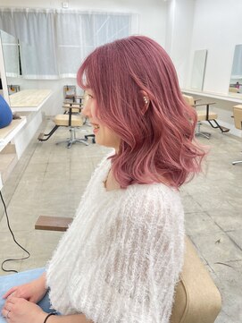 ニュート(Neut ) ピンクベージュ/ハイトーンカラー/ケアブリーチ/ミディアム/