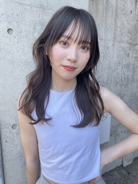 カシュカシュ(cache cache) 髪質改善　顔周りレイヤー　ロングスタイル　二子玉川　用賀