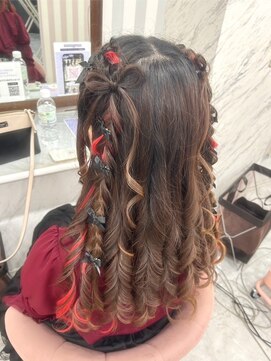 ゴート アミティ(G.O.A.T AMITY) ガーリースタイル/心斎橋/ヘアメ/セットサロン