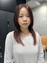 シャルムバイケンジ(Charm.by KENJE)&nbsp;【 秋ヘアスタイル 】ザクザクレイヤー/オレンジカラー/暖色