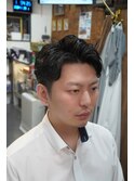ビジネスパーマスタイル