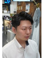 キングマンバーバー 田町店(KING MAN BARBER)&nbsp;ビジネスパーマスタイル