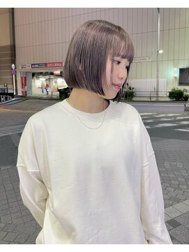 ゼスト クレス(ZEST Cres) 【立川CRES三木】グレージュボブ