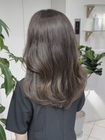 ザックギンザ(ZACC ginza)&nbsp;オリーブベージュ/レイヤーカット/外巻き