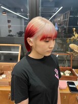 ナル(nalu.)&nbsp;ルーツカラー/デザインカラー/レッド