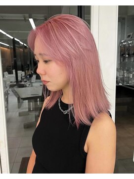 スノッブエモア(SNOB emoi) ホワイトピンク