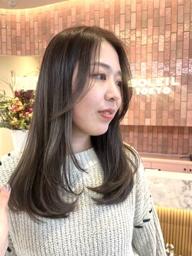 ソレイユトウキョウシブヤ(SOLEIL TOKYO shibuya) 透け シアーグレージュ