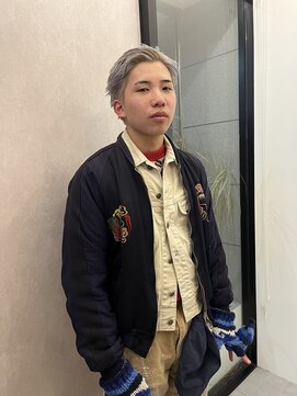 ベンジー 薬院大通店(benji) ブリーチ/グレー