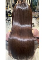 ジーナ 福岡天神(Zina)&nbsp;ピンクブラウン/縮毛矯正/髪質改善/Zina天神