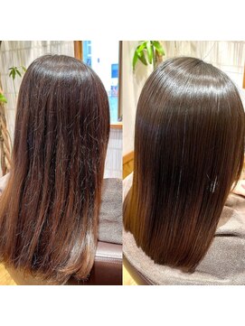 ヘアー シェイプ(HAIR SHAPE) 艶髪改善ストレートエステ