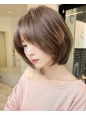 【Say.福岡】長めショートボブ×伸ばしかけショート×髪質改善
