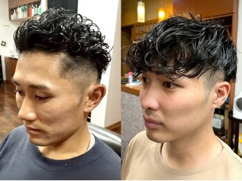 コダマ 新大塚店(KODAMA)の写真/<新大塚駅1分>流行りのパ-マはKODAMAで!ツイストパ-マ/スパイラルパ-マが大人気!＜理容室＞学割U24/メンズ