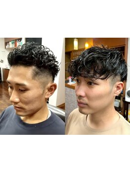 <新大塚駅1分>流行りのパ-マはKODAMAで!ツイストパ-マ/スパイラルパ-マが大人気!＜理容室＞学割U24/メンズ