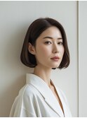 【ワンカールふんわりボブ】#井尻#縮毛矯正#ボブ