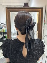 セット アンド バイ ルゥーダ 品川駅前店(SET and..by Rouxda.)&nbsp;タイトシニヨン