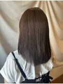 アッシュグレージュ/透明感/髪質改善シロップ