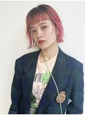 バングインパクト×チェリーピンクボブ