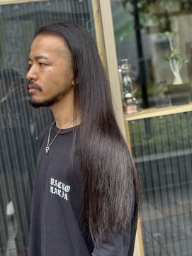 クロス(cRoss) メンズロングストレートスタイル