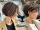 ヘアーカッティングガーデン ジャック モアザン 松山店の写真/<大人女性人気の白髪ぼかし&髪質改善白髪染め*>肌をワントーン綺麗に魅せる若々しいカラーを提案*[松山市]