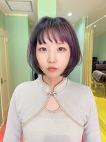 エマ(emma)&nbsp;【ラベンダー】ショートボブとラベンダーカラー