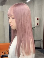 ニコ トウキョウ 渋谷(nico TOKYO)&nbsp;ダブルカラーミルクティーピンクホワイトパープルハイトーン韓国