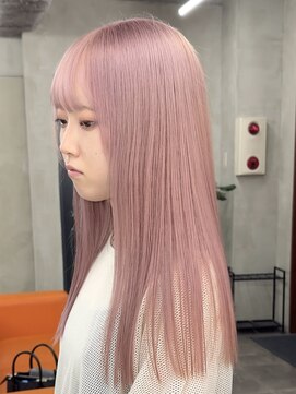 ニコ トウキョウ 渋谷(nico TOKYO) ダブルカラーミルクティーピンクホワイトパープルハイトーン韓国