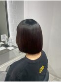 光を纏う◎洗練されたツヤめきボブ/髪質改善