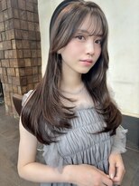 ミンクス 銀座店(MINX) レイヤーカット/チャコールグレー/ココアグレージュ