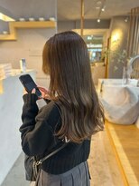 ミー(mii)&nbsp;【ブリーチなしカラー】透明感ブラウン