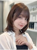 ボブレイヤー髪質改善艶髪縮毛矯正