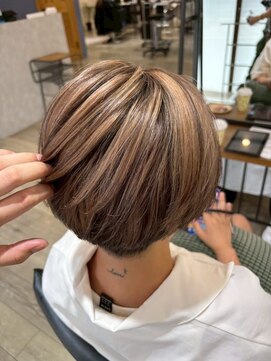 ブリックバイブレイス 千葉 千葉中央(brick by brace) 千葉駅/オリーブグレー/小顔/ココアベージュ