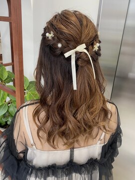 ソピ バイ インビテーション(sopi by invitation) 参列セット/ヘアセット/ハーフアップ