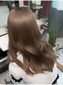 明るくてもツヤツヤに!髪質改善カラー
