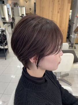 ナチュラルブラウンショート