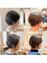 ゆとりのこだわり☆乾かすだけでどの角度からみても綺麗なシルエットになるくびれショート