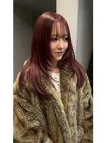 パーミル ヘア クマモト(permille ‰ hair Kumamoto)&nbsp;ピンクブラウン×レイヤー