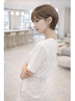 アグ ヘアー ロジェット 松本桐店(Agu hair rojet)&nbsp;耳掛けマッシュショート