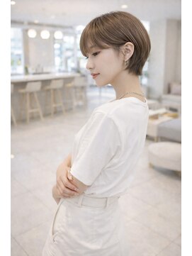 アグ ヘアー ロジェット 松本桐店(Agu hair rojet) 耳掛けマッシュショート