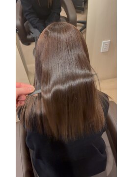 エリスホリエ(Eliss Horie) チョコレートグレージュ×水素トリートメント☆