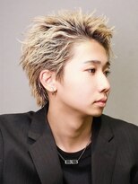 アストラ(ASTRA)&nbsp;MEN’S HAIR/サーフカール/刈り上げセンターパート