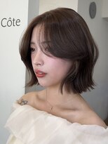 コート 青山(Cote) 美髪結べる/前下がりボブ/韓国ボブ/レイヤーボブ/タッセルボブ