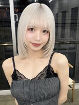 ブルタルトウキョウ(BRUTAL TOKYO)&nbsp;ホワイトカラー×レイヤーカット