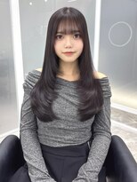 イミュ(IMMU) layer cut × sheer brown