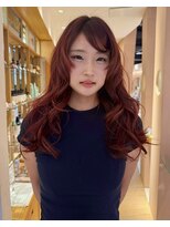 ビファインイーハアヴェダ(Befine e-ha AVEDA)&nbsp;チェリーレッドとハイレイヤー